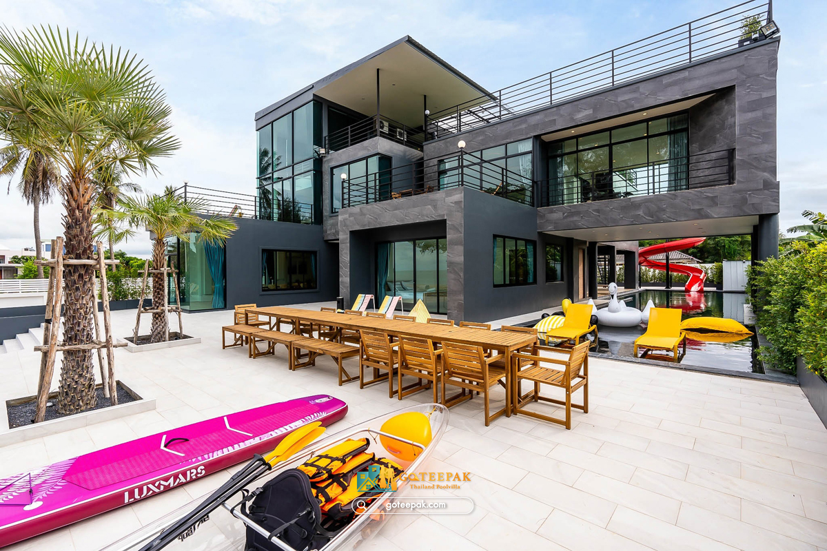 Black Rock beach Pranburi pool villa บ้านพักพูลวิลล่าติดทะเลปราณบุรี เกรดพรีเมี่ยม