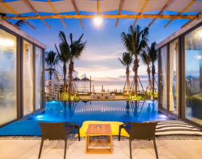 AMORE’A Beachfront chaam Pool Villa บ้านพักพูลวิลล่าติดทะเลปึกเตียน-ชะอำ