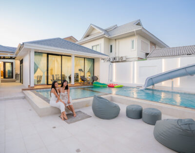 CITY SEA1 Huahin Pool Villa บ้านพักพูลวิลล่าหัวหินใกล้ทะเลเพียง 200 เมตร