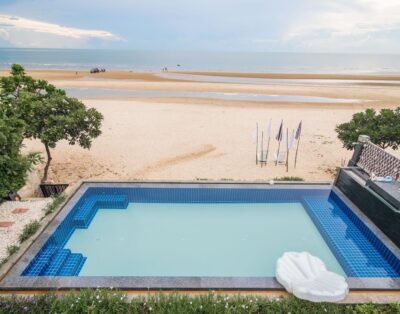 SEALAND Beachfront Pranburi Pool Villa บ้านพักพูลวิลล่าติดทะเลปราณบุรี