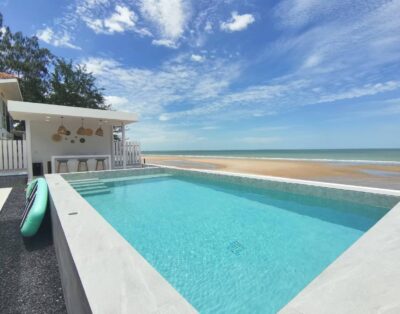 CT beachfront chaam Pool Villa บ้านพักพูลวิลล่าติดทะเลชะอำ