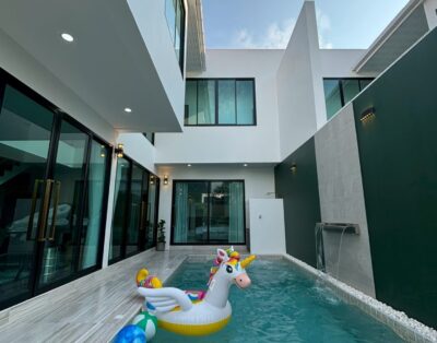 Pool Lay Stay Z1-4 Pattaya pool villa บ้านพักพูลวิลล่าพัทยา