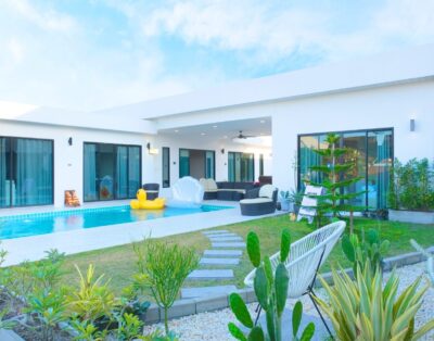 Natree Pattaya Pool Villa บ้านพักพูลวิลล่าใกล้ทะเลพัทยาเพียง200เมตร