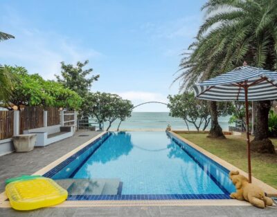 328villa  beachfront Pranburi pool villa บ้านพักพูลวิลล่าติดทะเลปราณบุรี