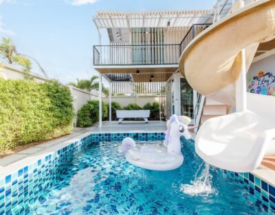 Pool Lay Stay X1-4 Pattaya pool villa บ้านพักพูลวิลล่าพัทยา